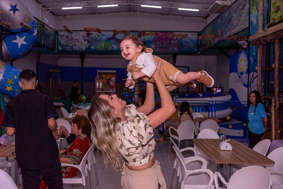 Aniversário Bernardo 1 aninho - Realizado em Buffet Oceano Mágico, Guarujá, Sp